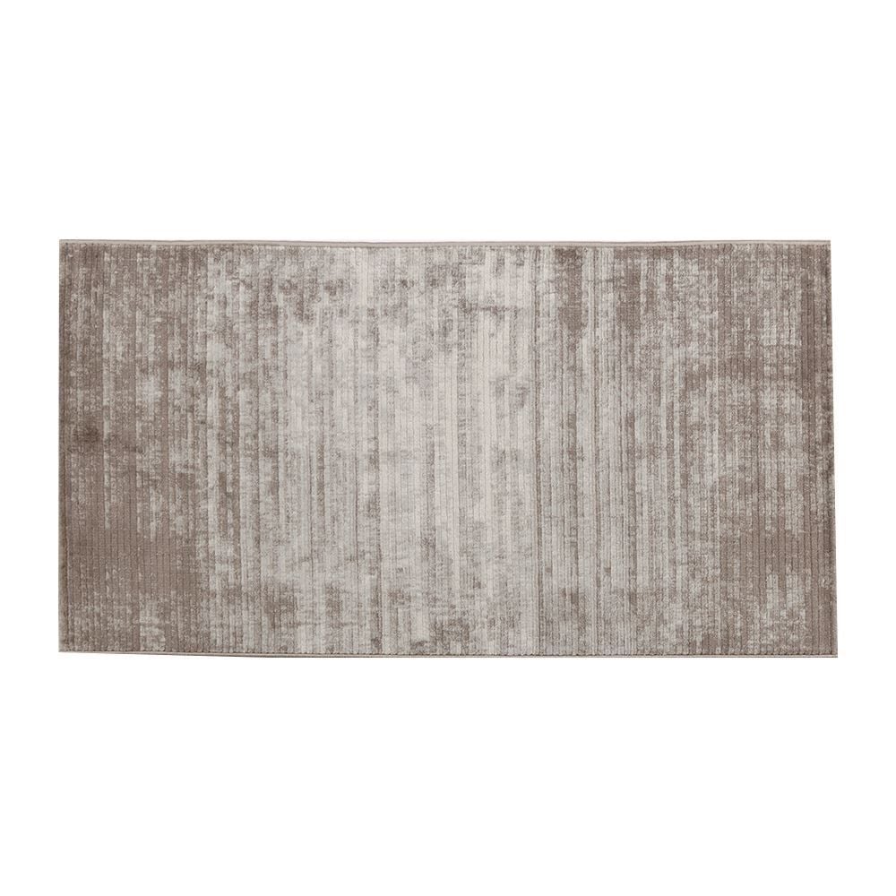 Tapete Para Quarto E Sala 80X150 Cm Platinium Havan Casa - Cinza E Bege