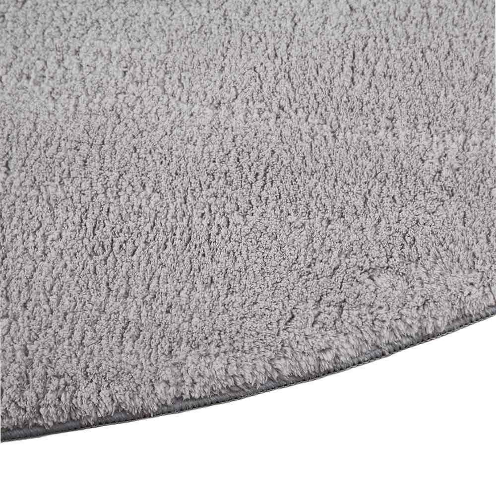 Tapete Classic Redondo para Quarto e Sala 1,60M Havan Casa - Cinza