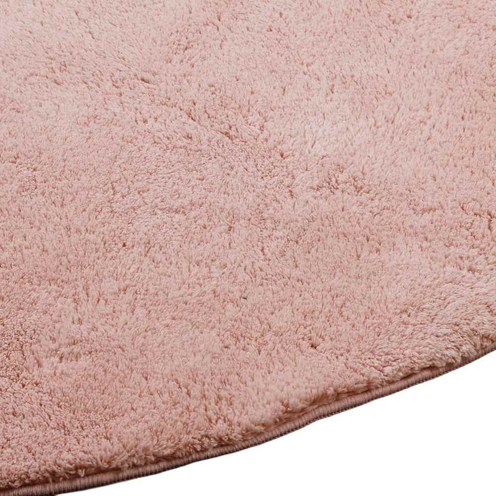 Tapete Classic Redondo para Quarto e Sala 1,60M Havan Casa - Rosa