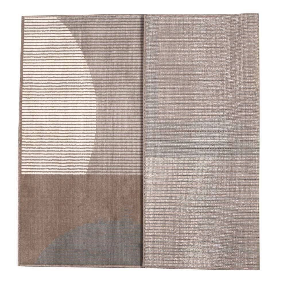 Tapete para Quarto e Sala 1,33X1,90M Renaissance Havan Casa - Genova Taupe