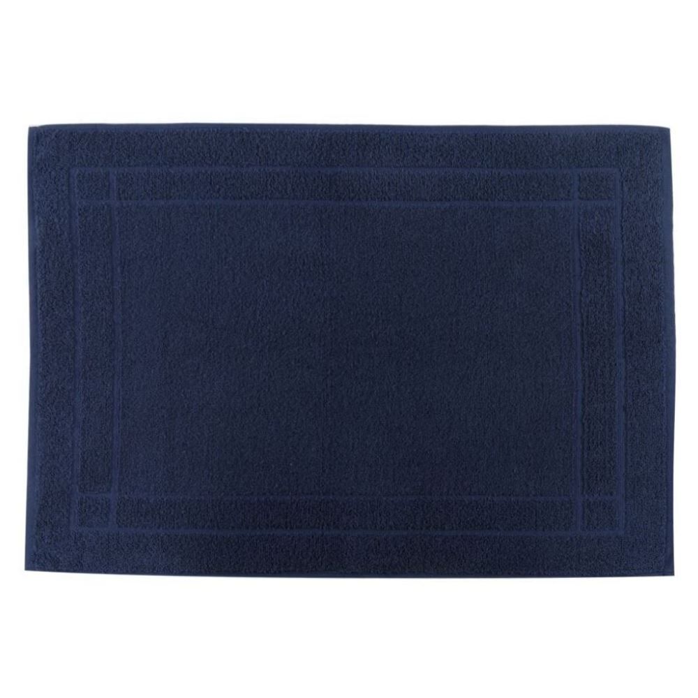 Toalha de Piso Sofisticata Premium com Antiderrapante Havan Casa - Azul Marinho