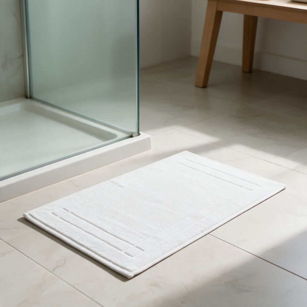 Toalha de Piso Sofisticata Premium com Antiderrapante Havan Casa - Off White