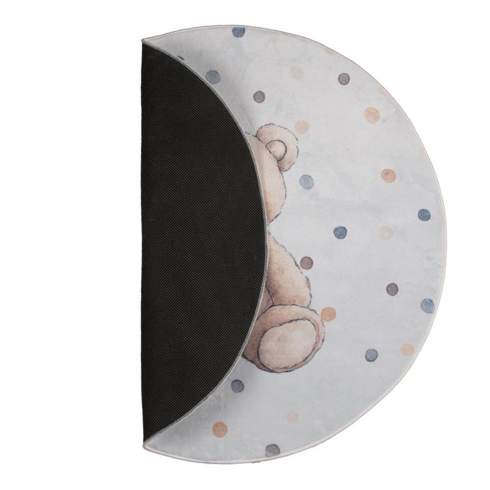 Tapete Soft 100 X 100Cm Havan Casa - Bege Urso