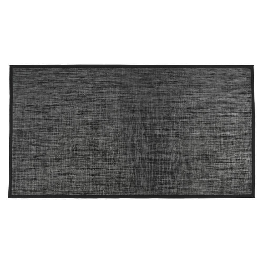 Tapete para Quarto e Sala Titanium 80Cm X 1,50M Havan Casa - Preto