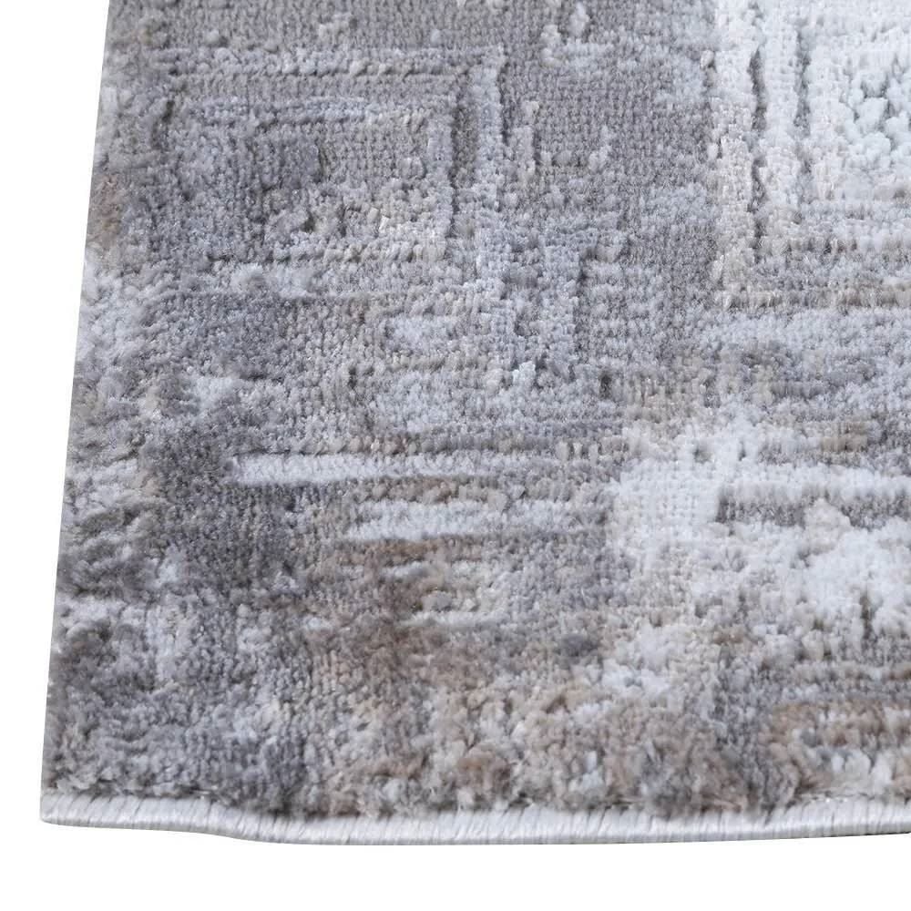 Tapete Passadeira Toscana 80Cm X 1,50M Havan Casa - Cinza Bege