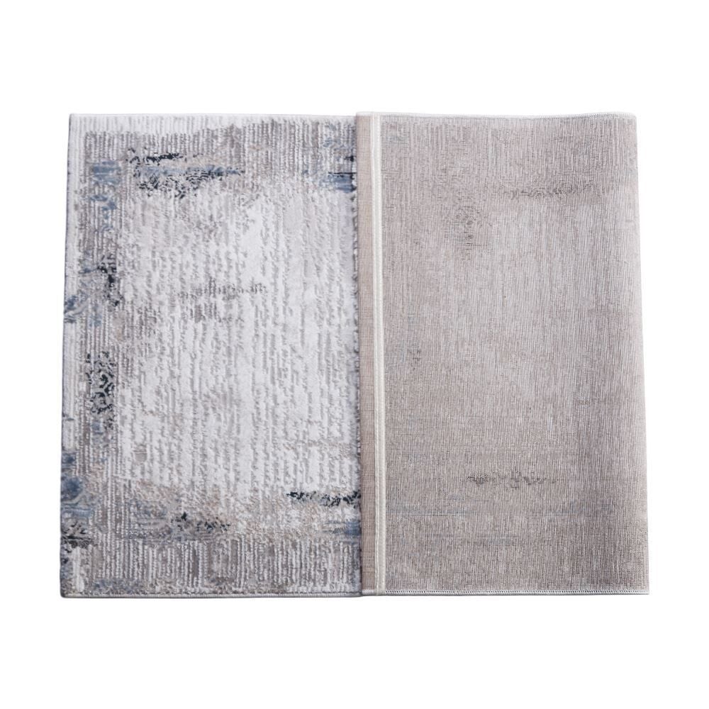 Tapete Passadeira Toscana 80Cm X 1,50M Havan Casa - Cinza Azul