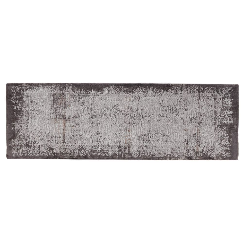 Tapete Passadeira Toscana 80Cm X 1,50M Havan Casa - Cinza