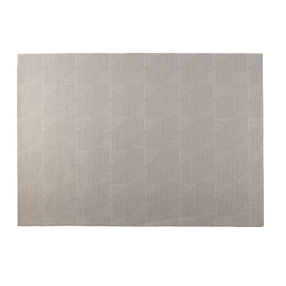Tapete para Quarto e Sala 1,40X2,00 m Verona Havan Casa - Bege Geométrico