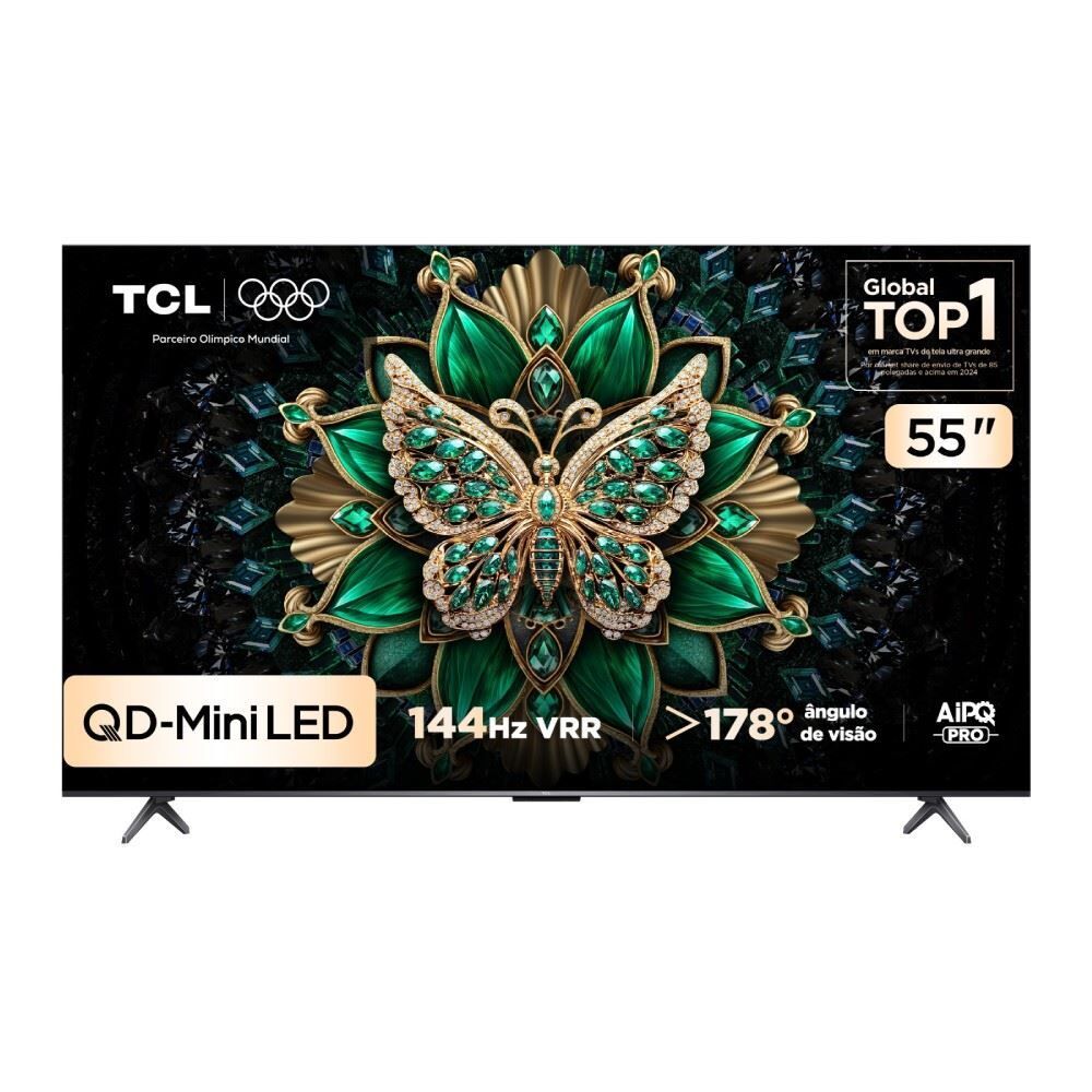 Smart Tv 55" Tcl C6k Mini Led 4K Google Tv 