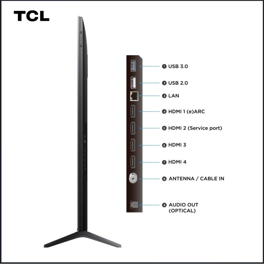 Smart Tv 55" Tcl C6k Mini Led 4K Google Tv 