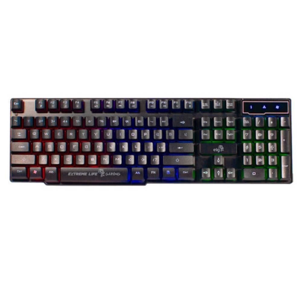 Teclado Gamer Elg Black Shield Tgbs