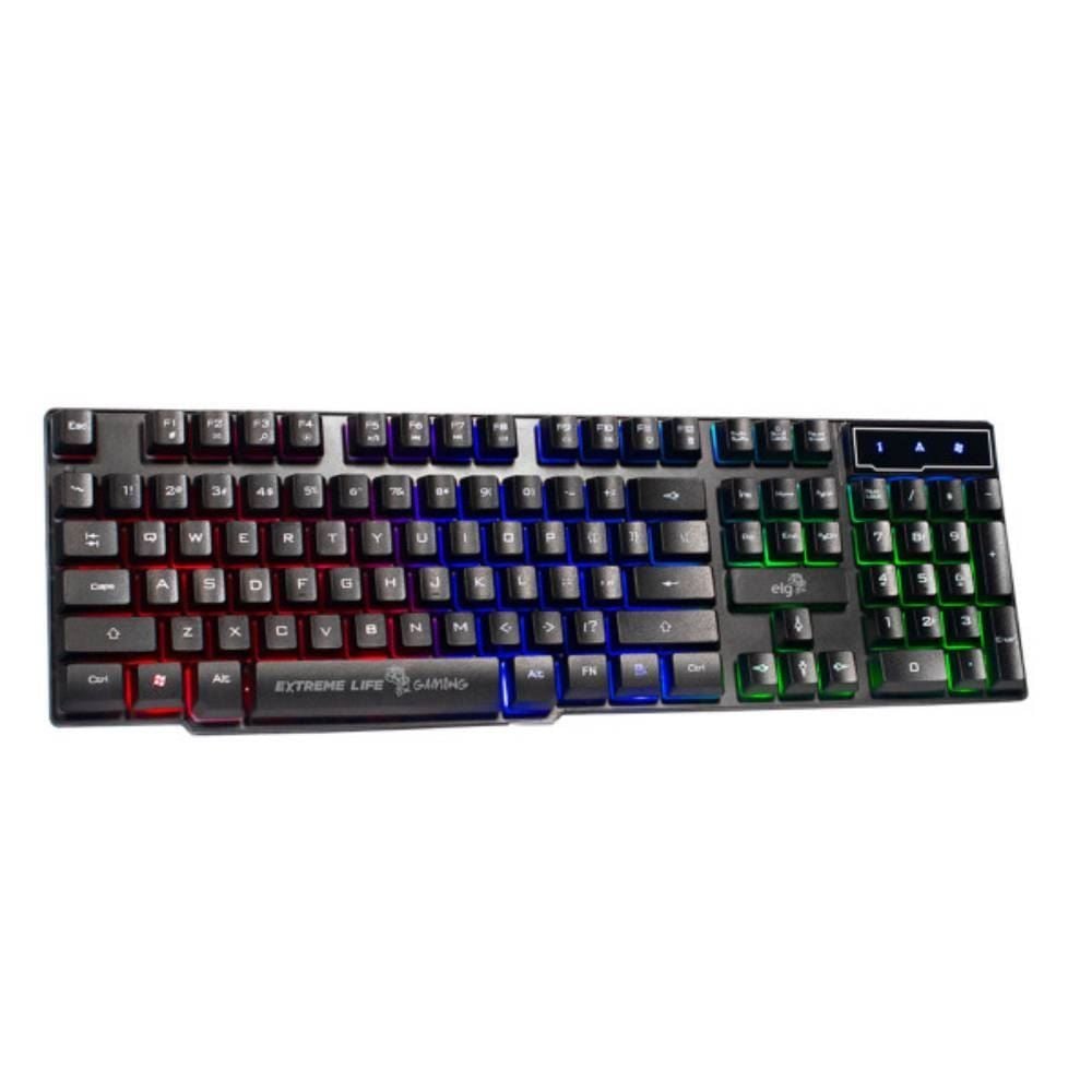 Teclado Gamer Elg Black Shield Tgbs