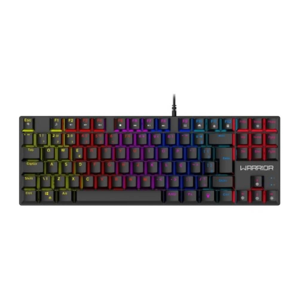 Teclado Gamer Warrior Mecânico Royal Cross