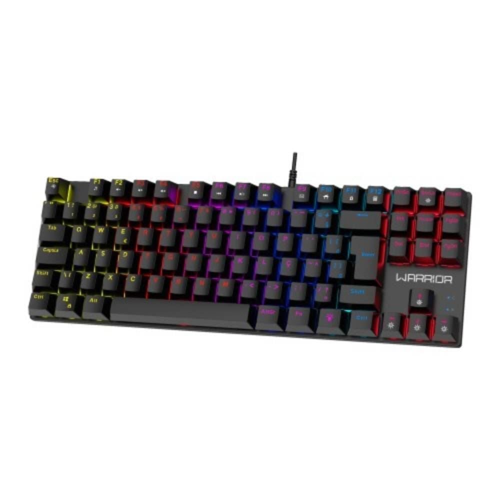 Teclado Gamer Warrior Mecânico Royal Cross