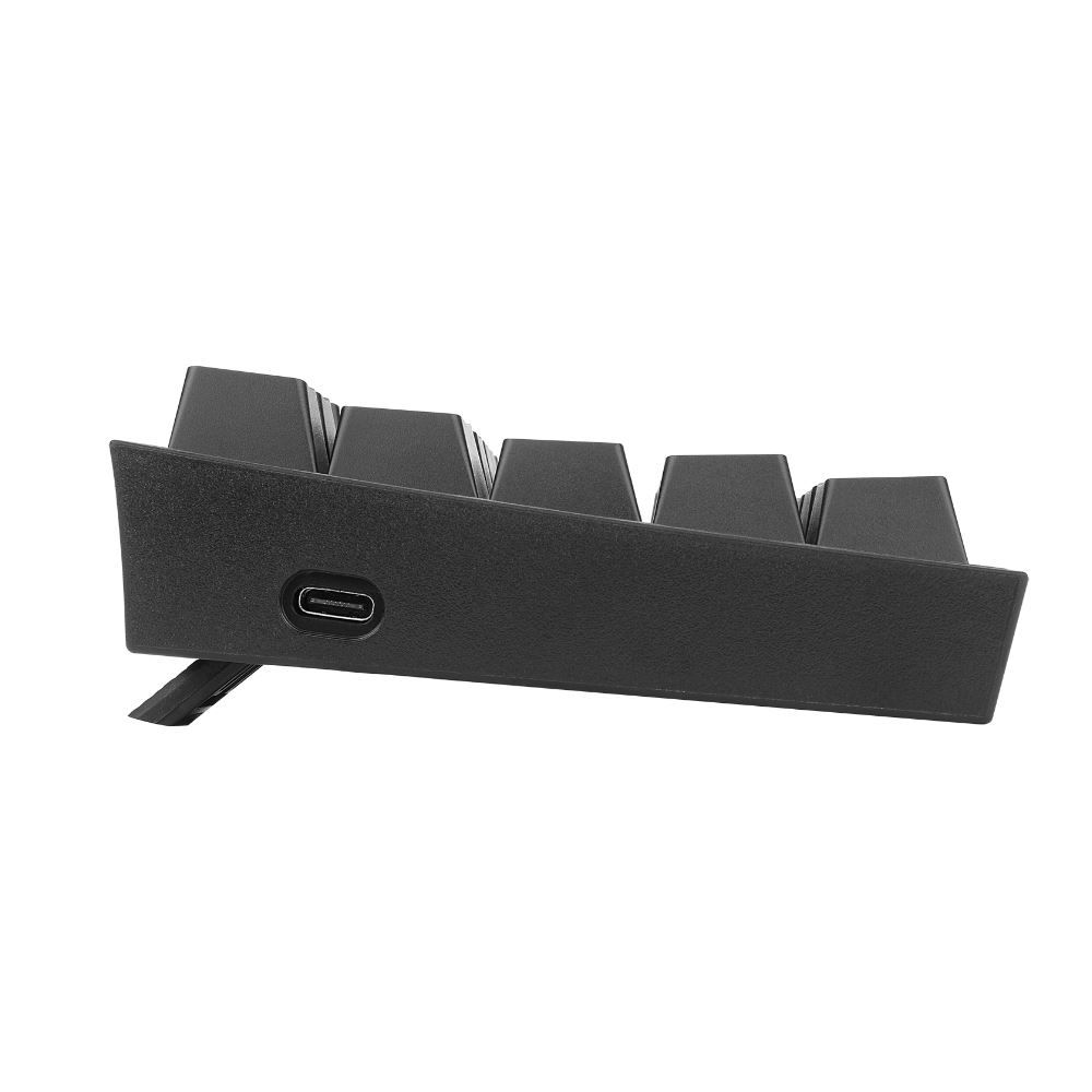 Teclado Mecânico Gamer Redragon Fizz Preto Rgb K617-Rgb-B