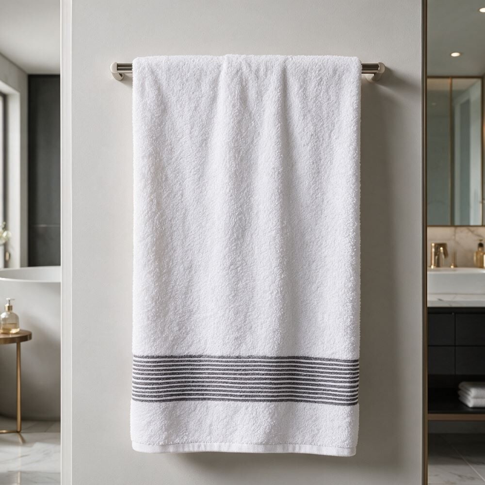 Toalha Super Banho 100% Algodão Milano Havan Casa - Branco