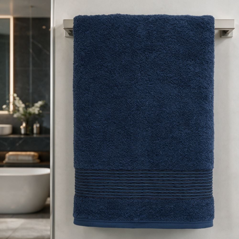 Toalha Super Banho 100% Algodão Milano Havan Casa - Azul Marinho