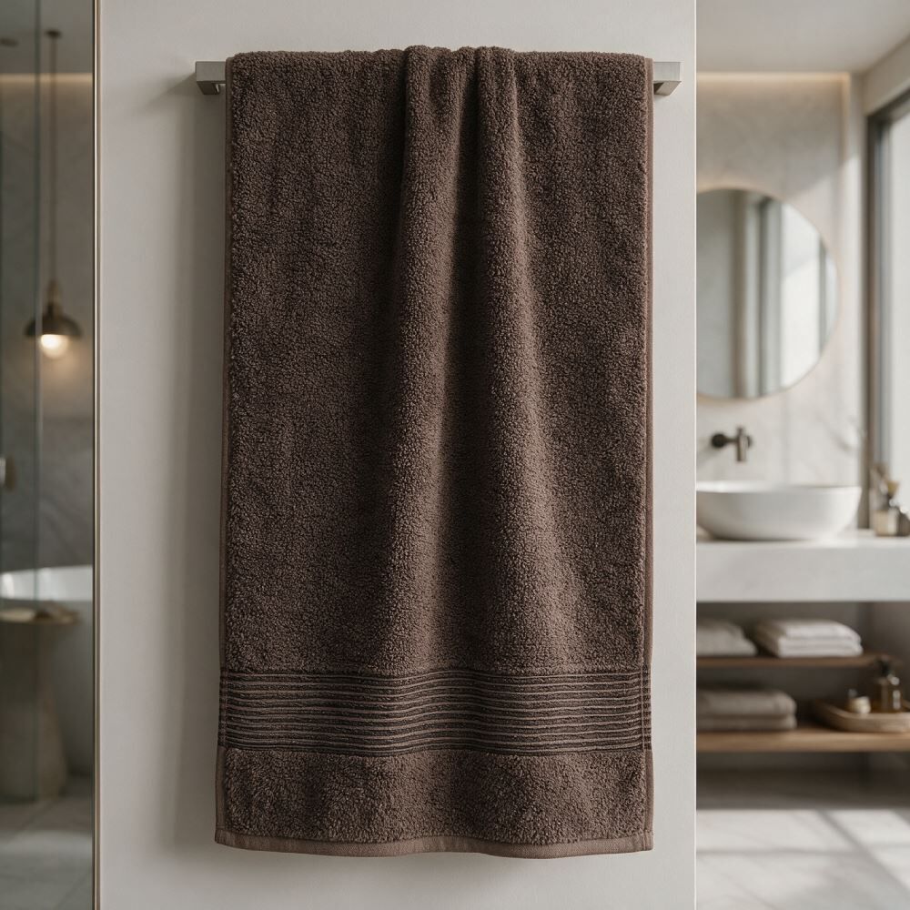 Toalha Super Banho 100% Algodão Milano Havan Casa - Marrom