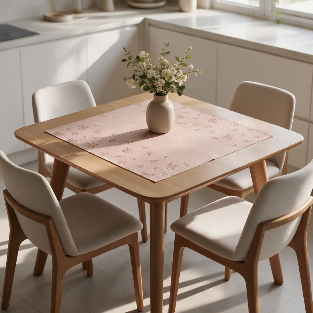 Toalha Centro de Mesa 78X78cm Clean Döhler - Primavera