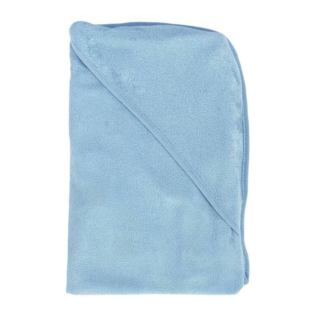Toalha com Capuz de Canto Plush Havan Baby - Urso Azul