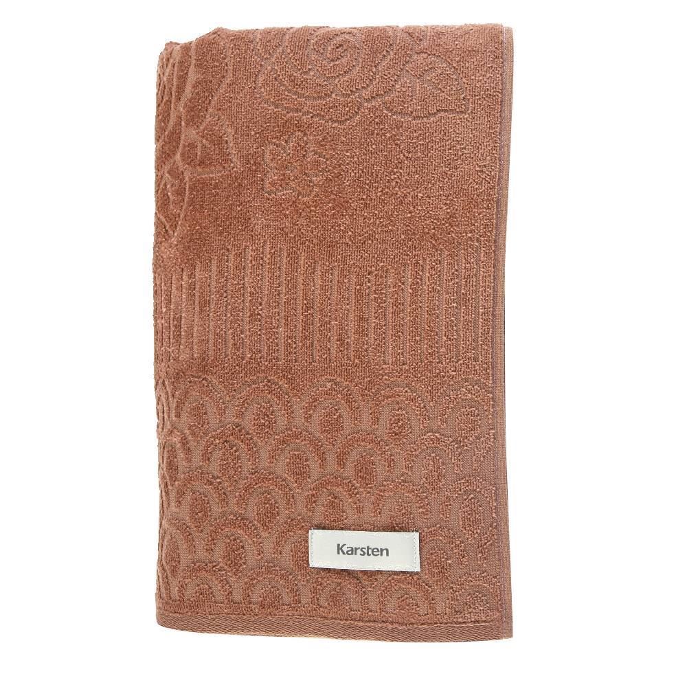 Toalha De Banho 100% Algodão Georgia Karsten - Terracota