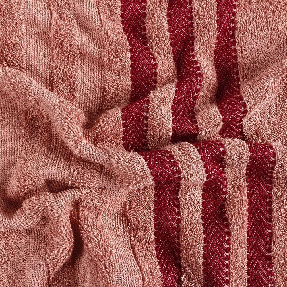 Toalha De Banho 96% Algodão Jacquard Asti Corttex - Rosa