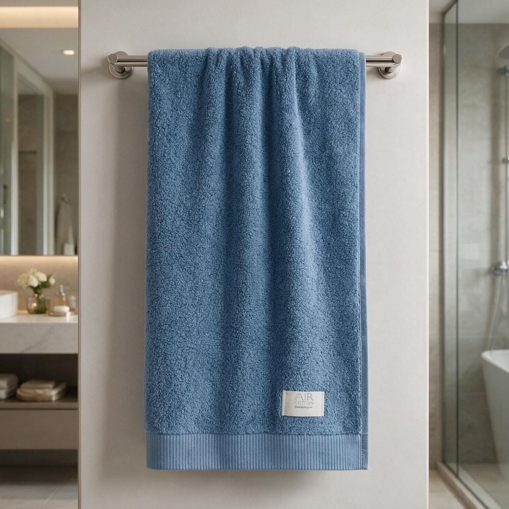 Toalha de Banho 100% Algodão Dual Air Buddemeyer - Azul Claro
