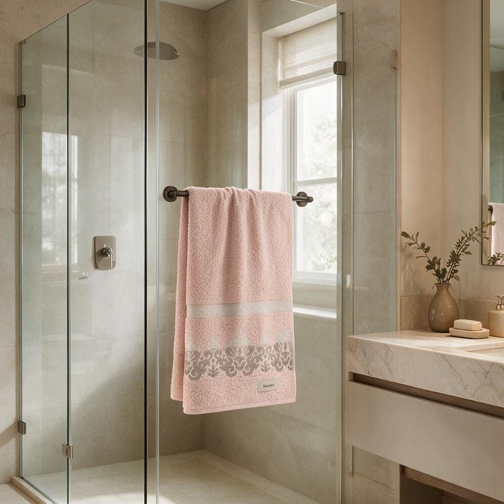 Toalha de Banho Florença Karsten - Rosa