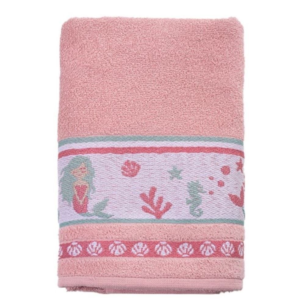Toalha de Banho Infantil 68X1,10M Havan Kids - Sereia Rose