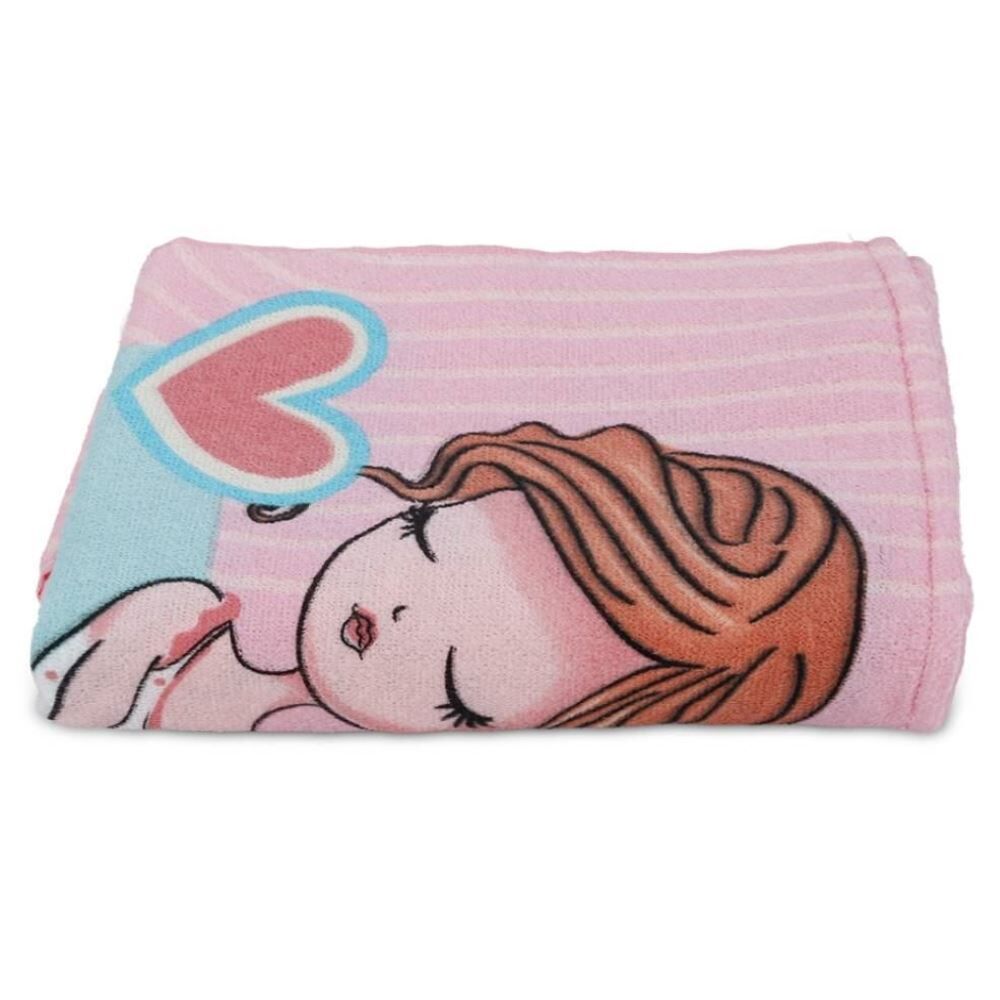 Toalha de Banho Infantil 100% Algodão Felpuda Estampada Havan Kids - Fantasia