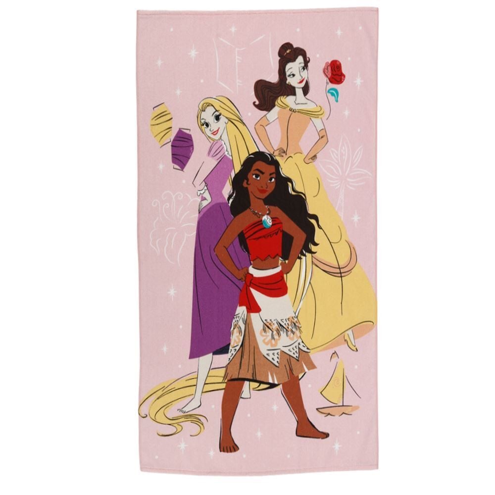 Toalha de Banho Infantil Felpuda Princesas Havan Kids - Estampada
