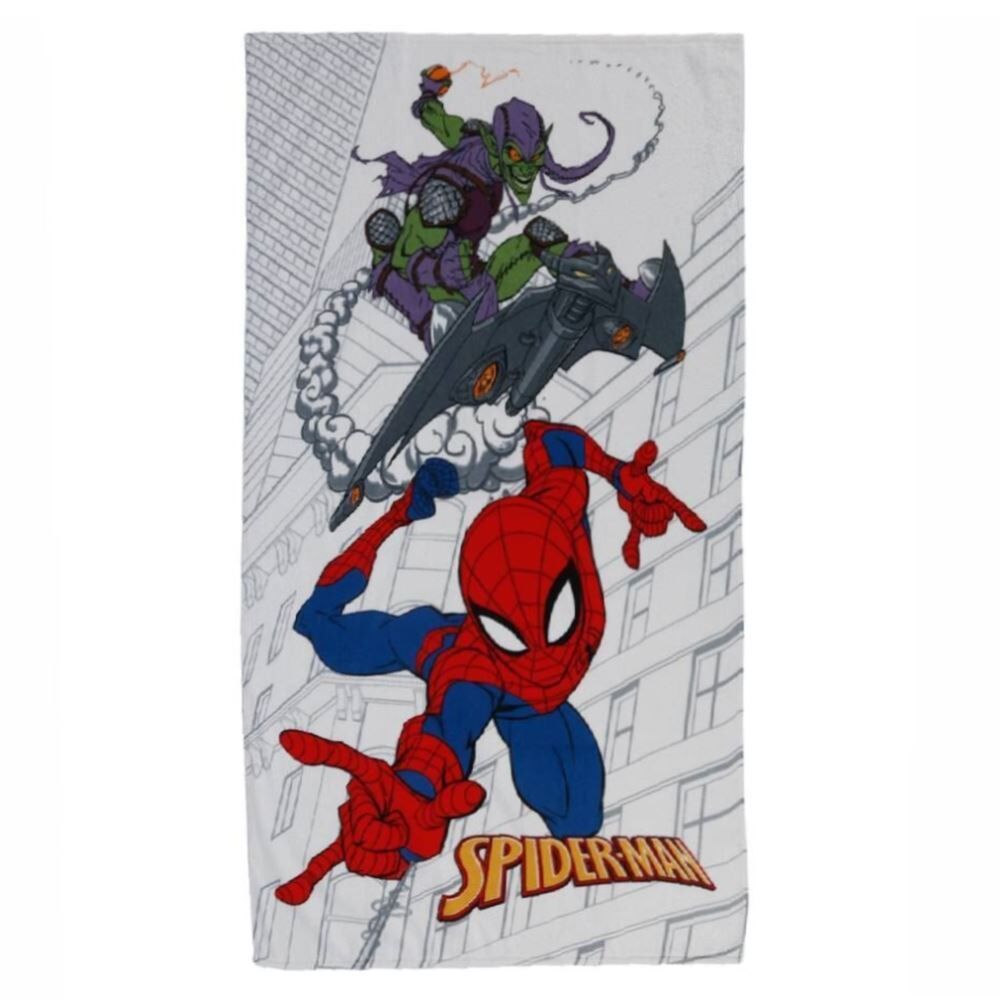 Toalha de Banho Infantil 100% Felpuda Spiderman Havan Kids - Estampada
