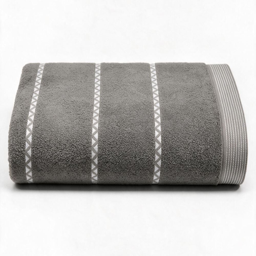 Toalha de Banho Linea Havan Casa - Cinza Onix