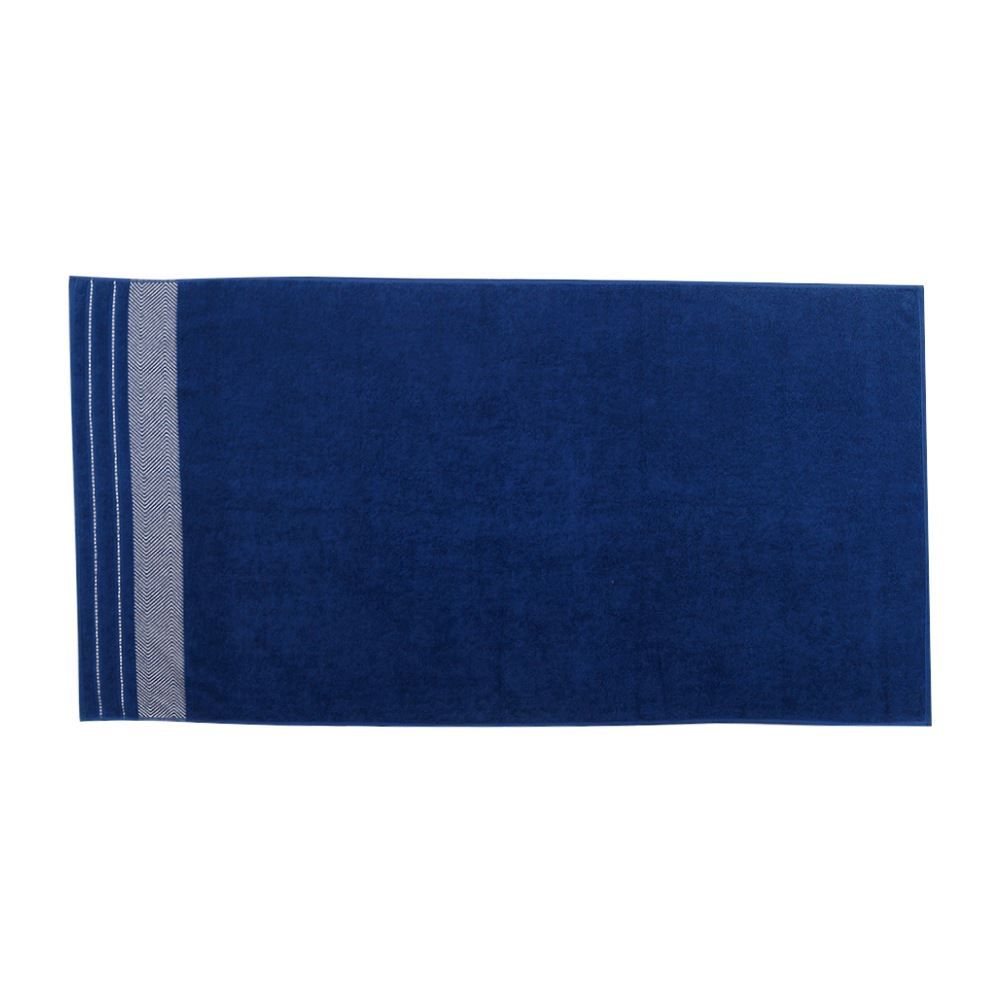 Toalha De Banho 100% Algodão Lisboa Havan Casa - Azul Naval