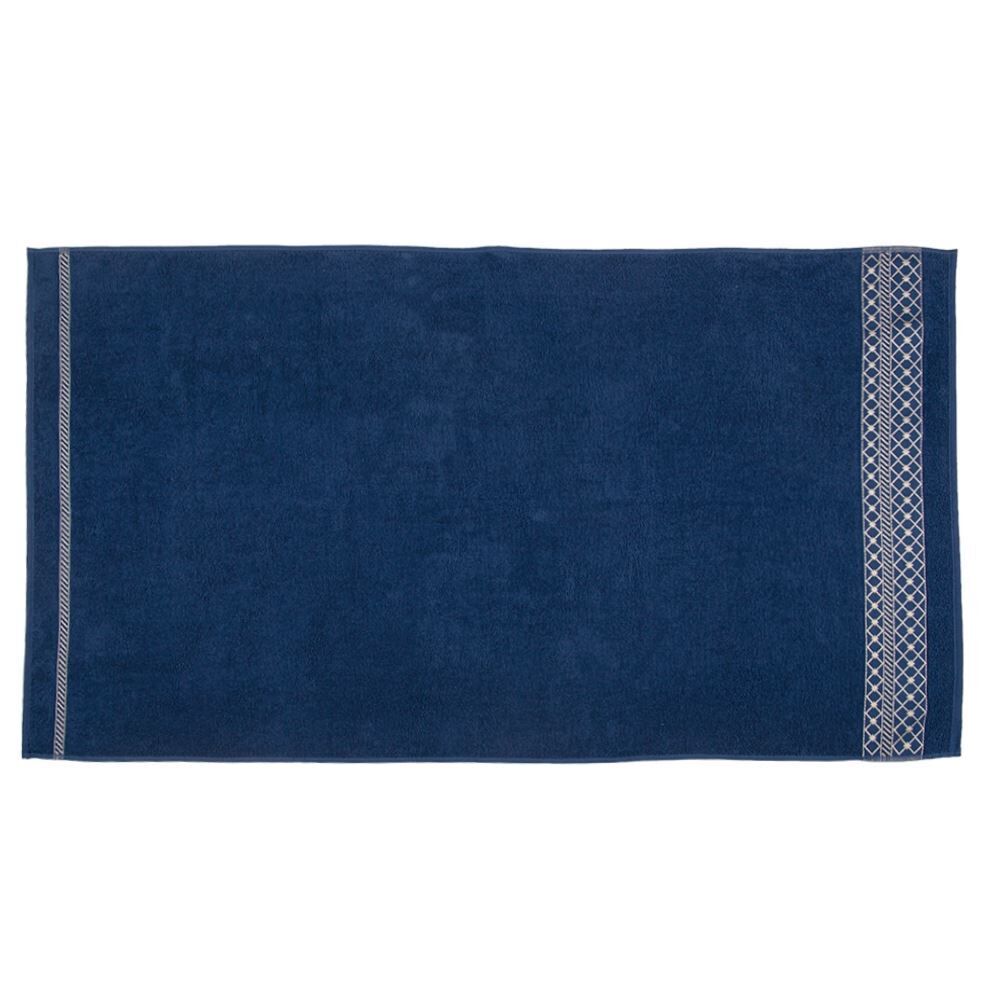 Toalha Super Banho 100% Algodão Lisboa Havan Casa - Azul Marinho