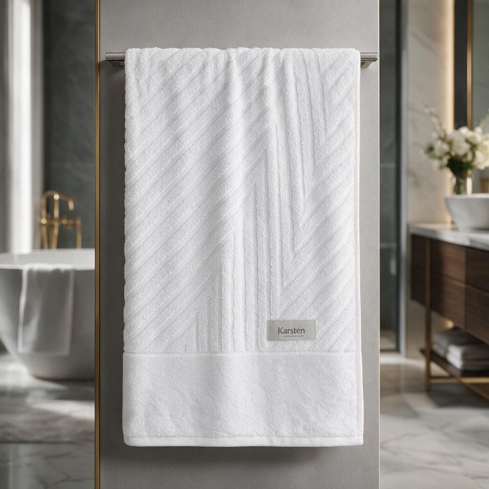 Toalha de Banho Montreal Karsten - Branco