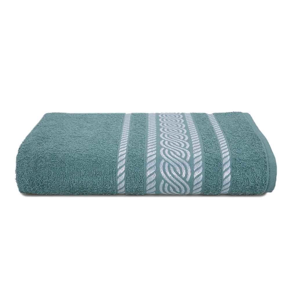 Toalha de Banho 100% Algodão Napole Havan Casa - Verde Ingles