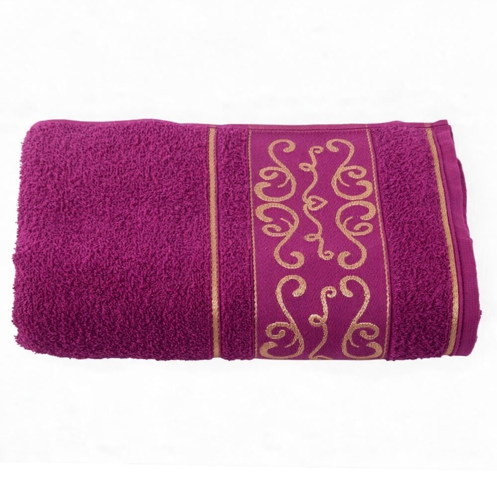 Toalha de Banho 100% Algodão Napole Havan Casa - Rosa Pink