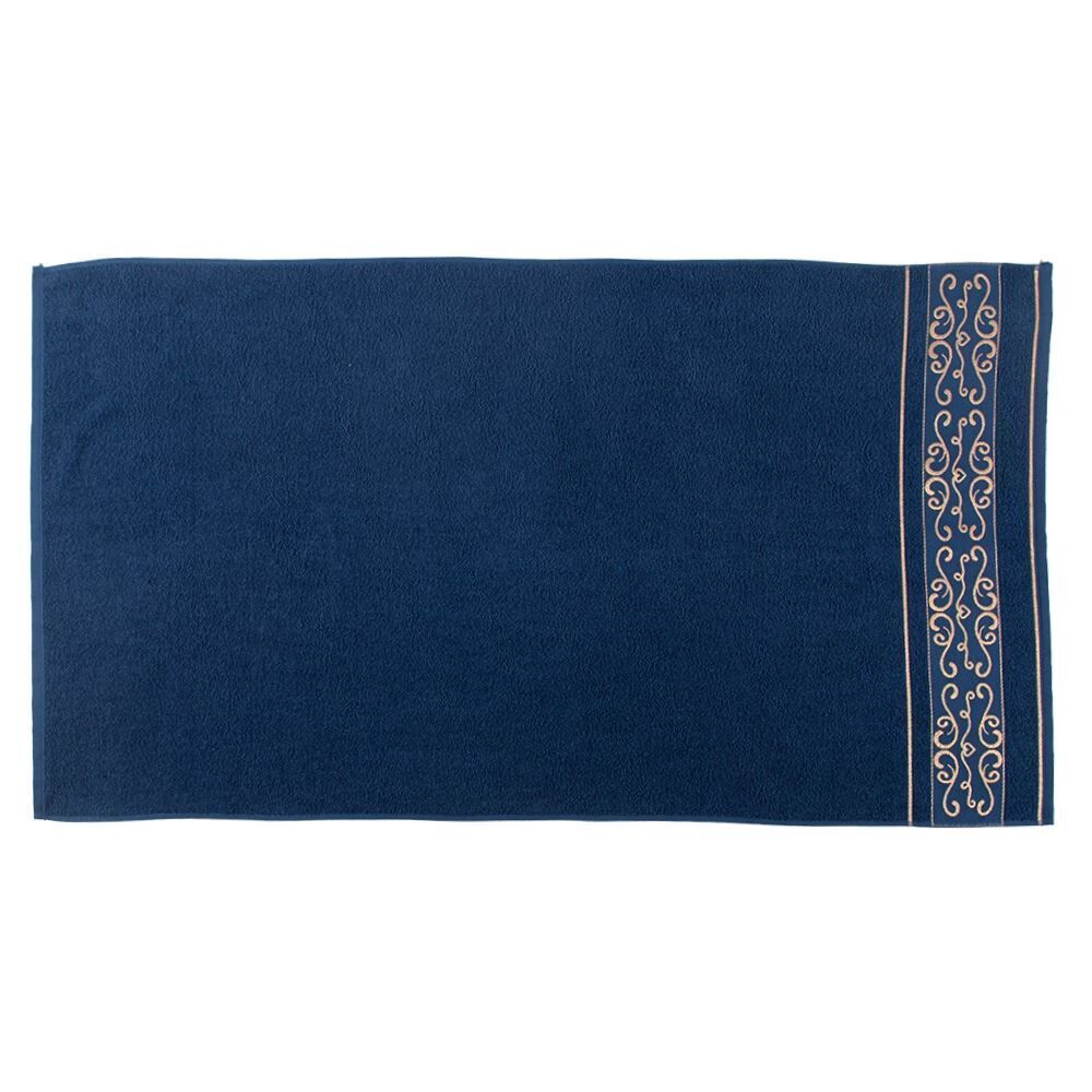 Toalha de Banho 100% Algodão Napole Havan Casa - Azul Noite