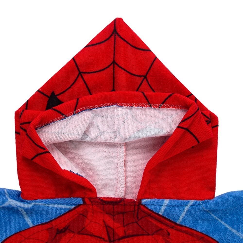 Toalha de Banho Poncho Infantil Marvel 60X120cm - Spider Man