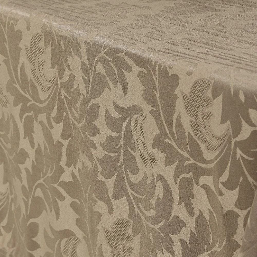 Toalha De Mesa 1,35 X 2,50M Elegance Havan Casa - Kaki