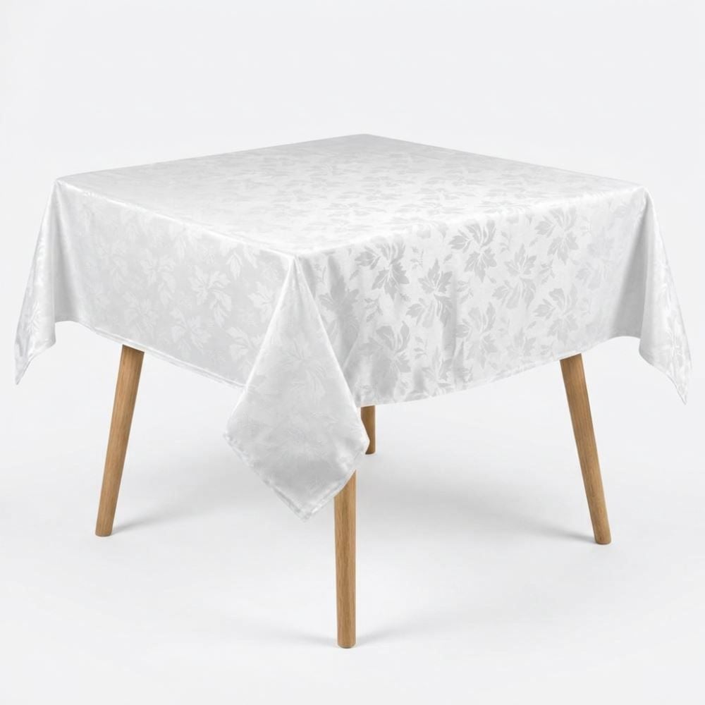 Toalha de Mesa 1,35M X 1,35M Elegance Havan Casa - Branco