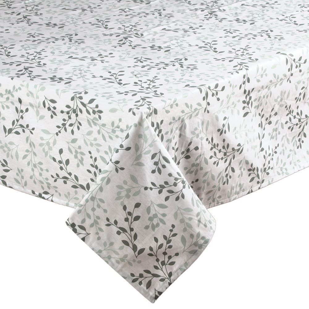 Toalha de Mesa 1,40M X 1,40M Havan Casa by Lepper - Folhas Verdes
