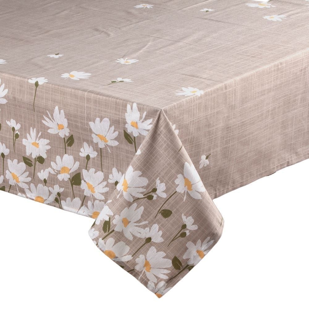 Toalha de Mesa 1,40M X 1,40M Havan Casa by Lepper - Margaridas