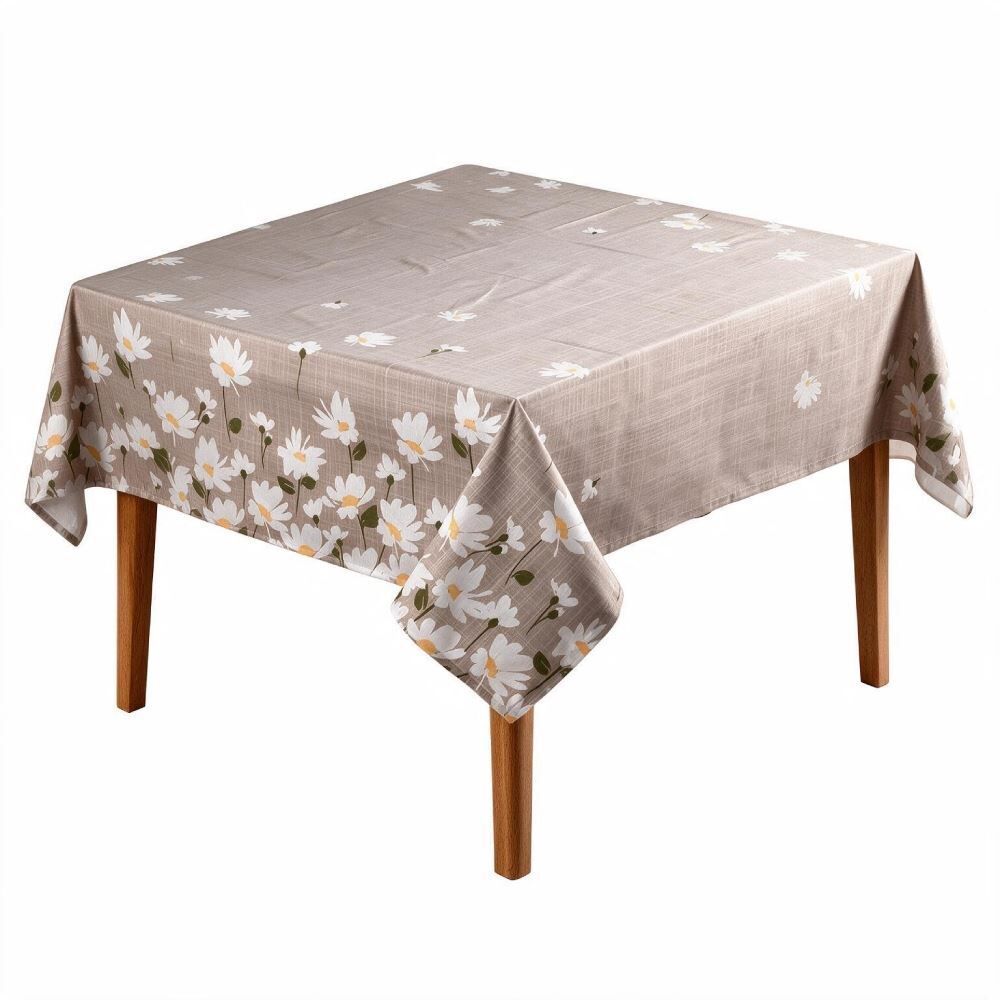 Toalha de Mesa 1,40M X 1,40M Havan Casa by Lepper - Margaridas