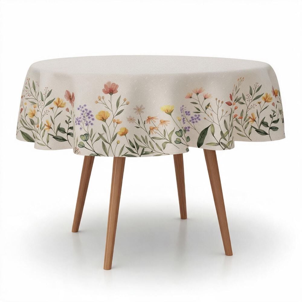 Toalha de Mesa 1,50M Redonda Estampada Havan Casa - Garden