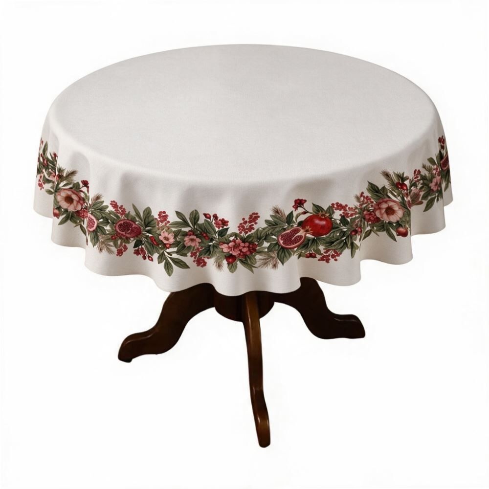 Toalha de Mesa 1,50M Redonda Estampada Havan Casa - Roma