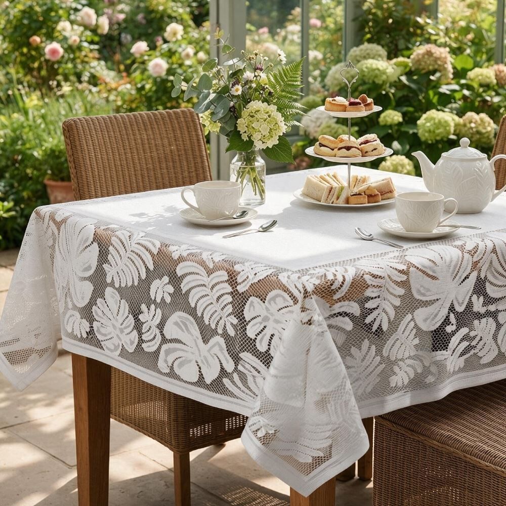 Toalha de Mesa Ibiza Havan Casa - Branco
