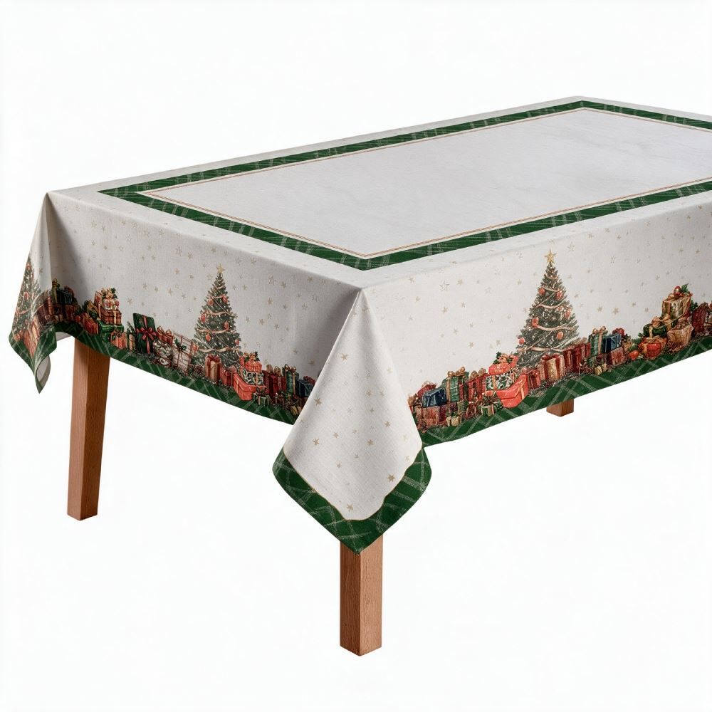 Toalha de Mesa Retangular Natal Encantado 1,40X2,50M Havan Casa - Pinheiro