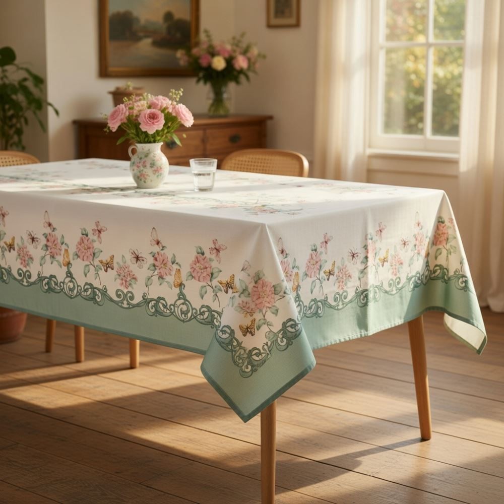 Toalha de Mesa 1,40X2,50M Clean Döhler - Borboletas